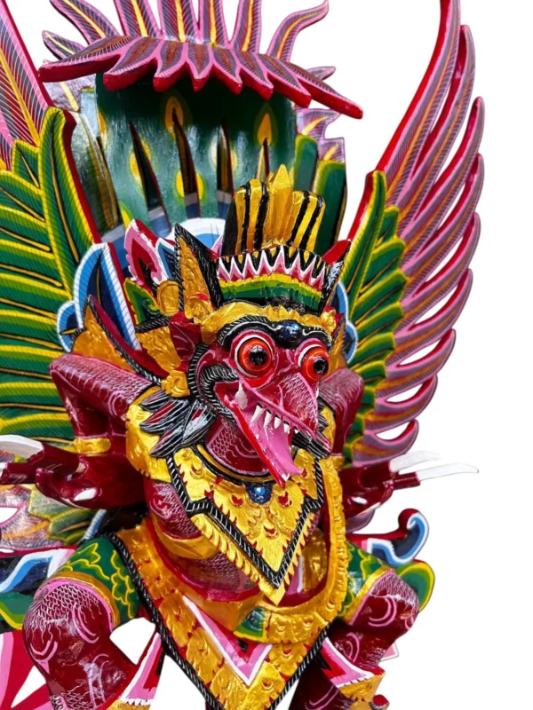 Garuda Wood Figure