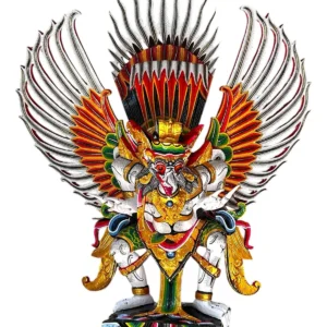 Garuda Wooden Statue